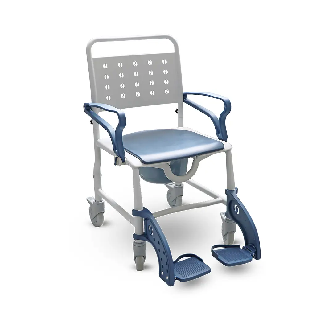Cadeira de Banho Premium com Rodas 3 em 1 - Longevitech 1 Cadeira de Banho Premium com Rodas 3 em 1 - Longevitech