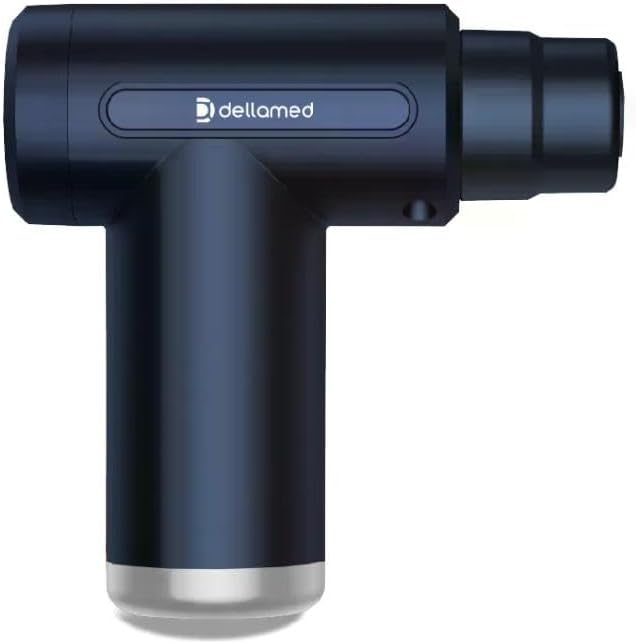 Mini Pistola Massageadora Portátil Recarregável - Dellamed 1 Mini Pistola Massageadora Portátil Recarregável - Dellamed