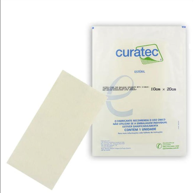 Curativo Alginato de Cálcio e Sódio - Curatec 4 Curativo Alginato de Cálcio e Sódio - Curatec – imagem 4 de 6