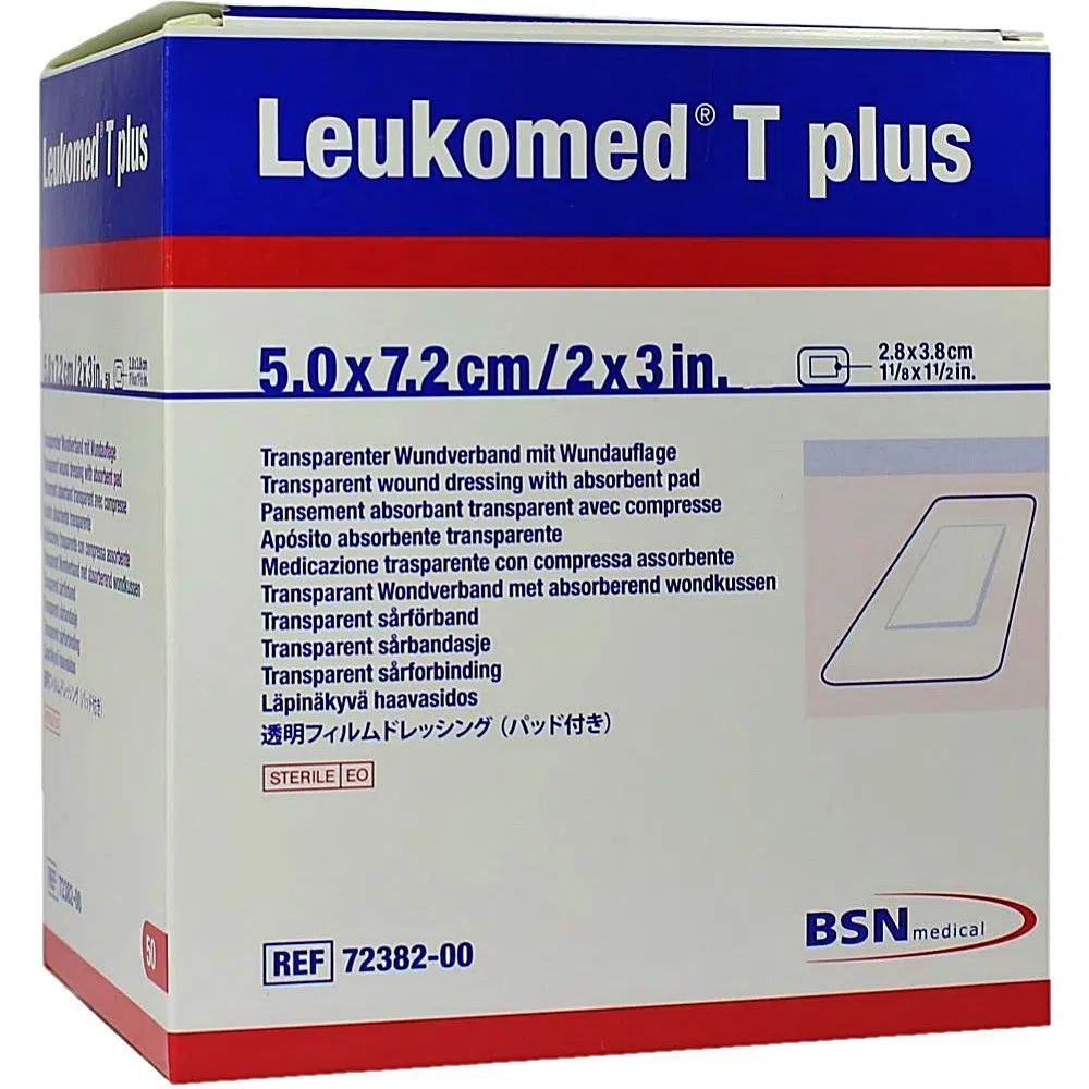 Curativo Filme Transparente Estéril Leukomed T Plus - BSN 2 Curativo Filme Transparente Estéril Leukomed T Plus - BSN – imagem 2 de 5