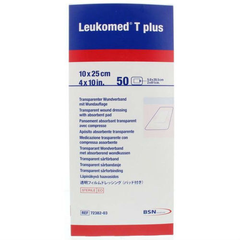 Curativo Filme Transparente Estéril Leukomed T Plus - BSN 4 Curativo Filme Transparente Estéril Leukomed T Plus - BSN – imagem 4 de 5