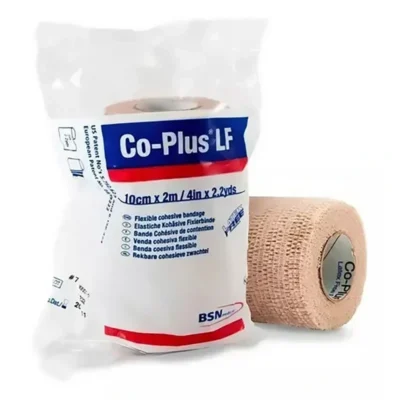 Atadura Autoaderente Co-Plus Bege 10cm x 2m - BSN Medical