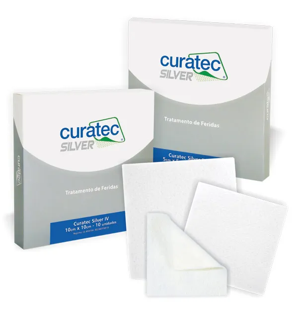 Curativo Silver IV com Alginato - Curatec 2 Curativo Silver IV com Alginato - Curatec – imagem 2 de 3
